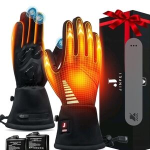 Heated Touchscreen Gloves  Rechargeable New in box....
